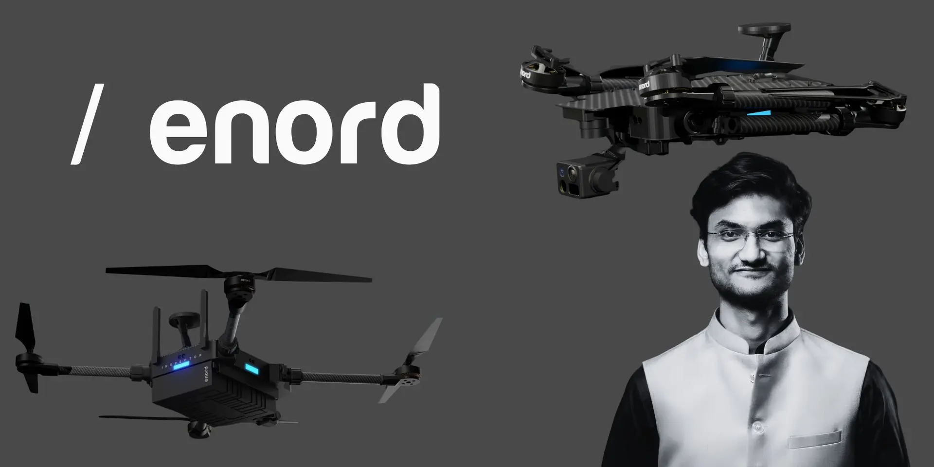 Most drones are lost without GPS. Enord builds ones that are not