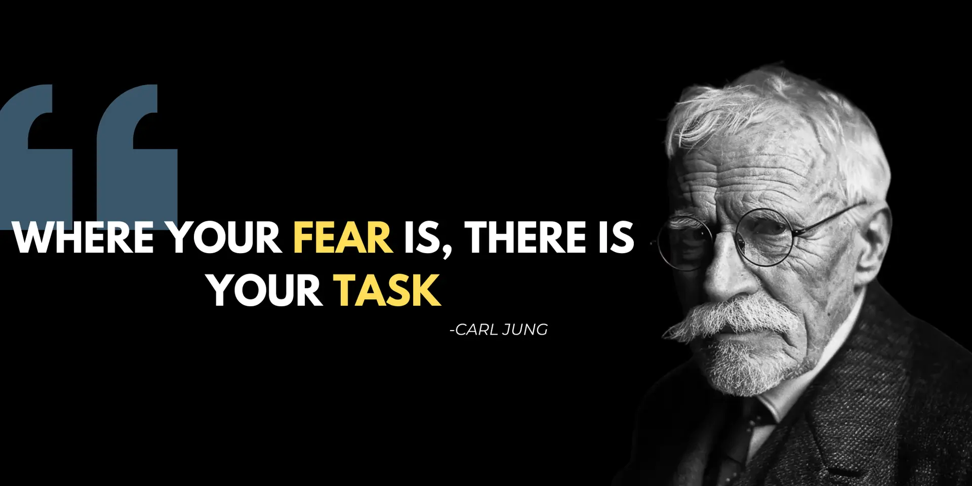 Where Fear Lives, Growth Begins: Carl Jung's Life-Changing Insight