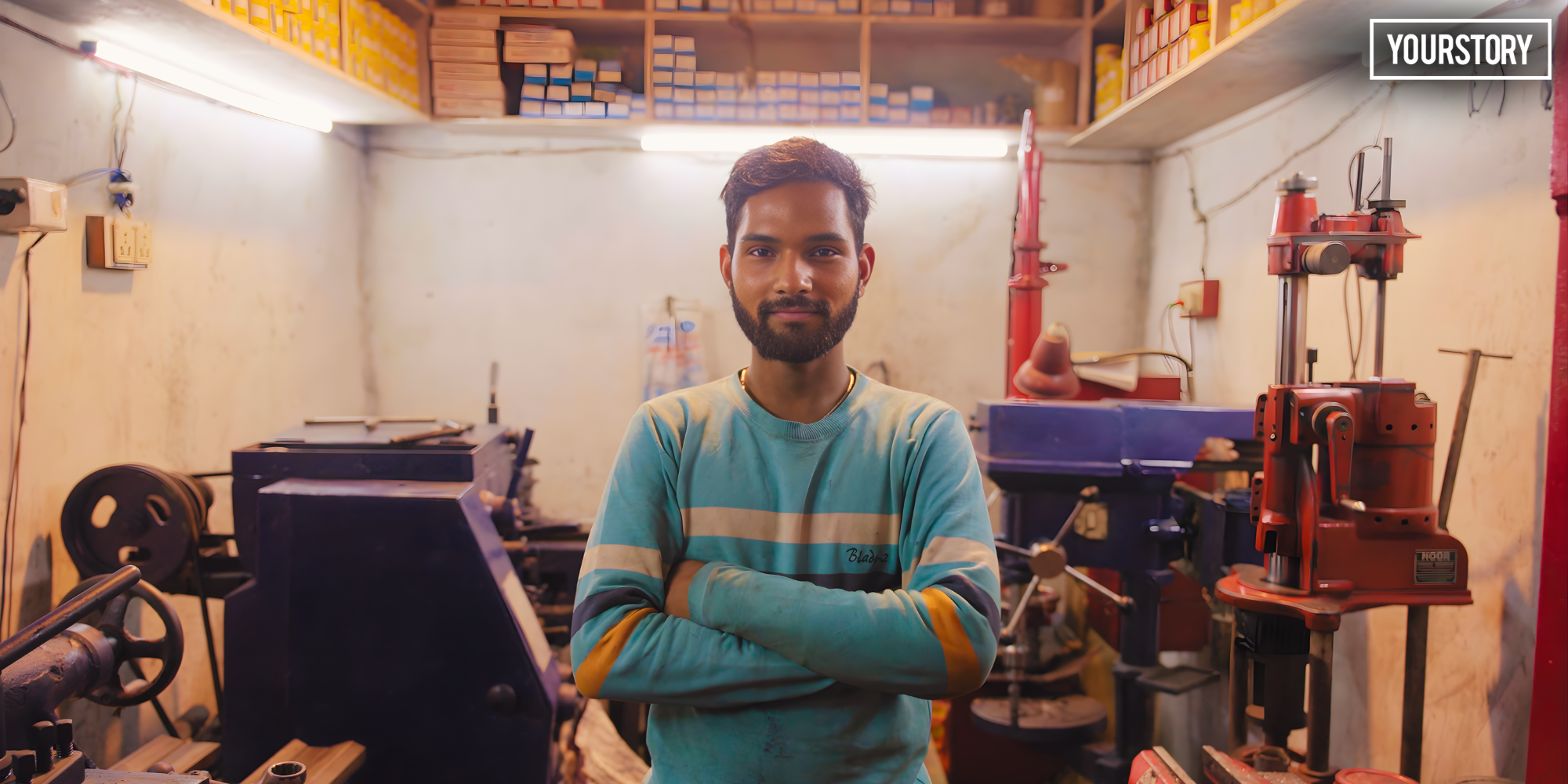 In Mau, a small machining workshop keeps local engines running
