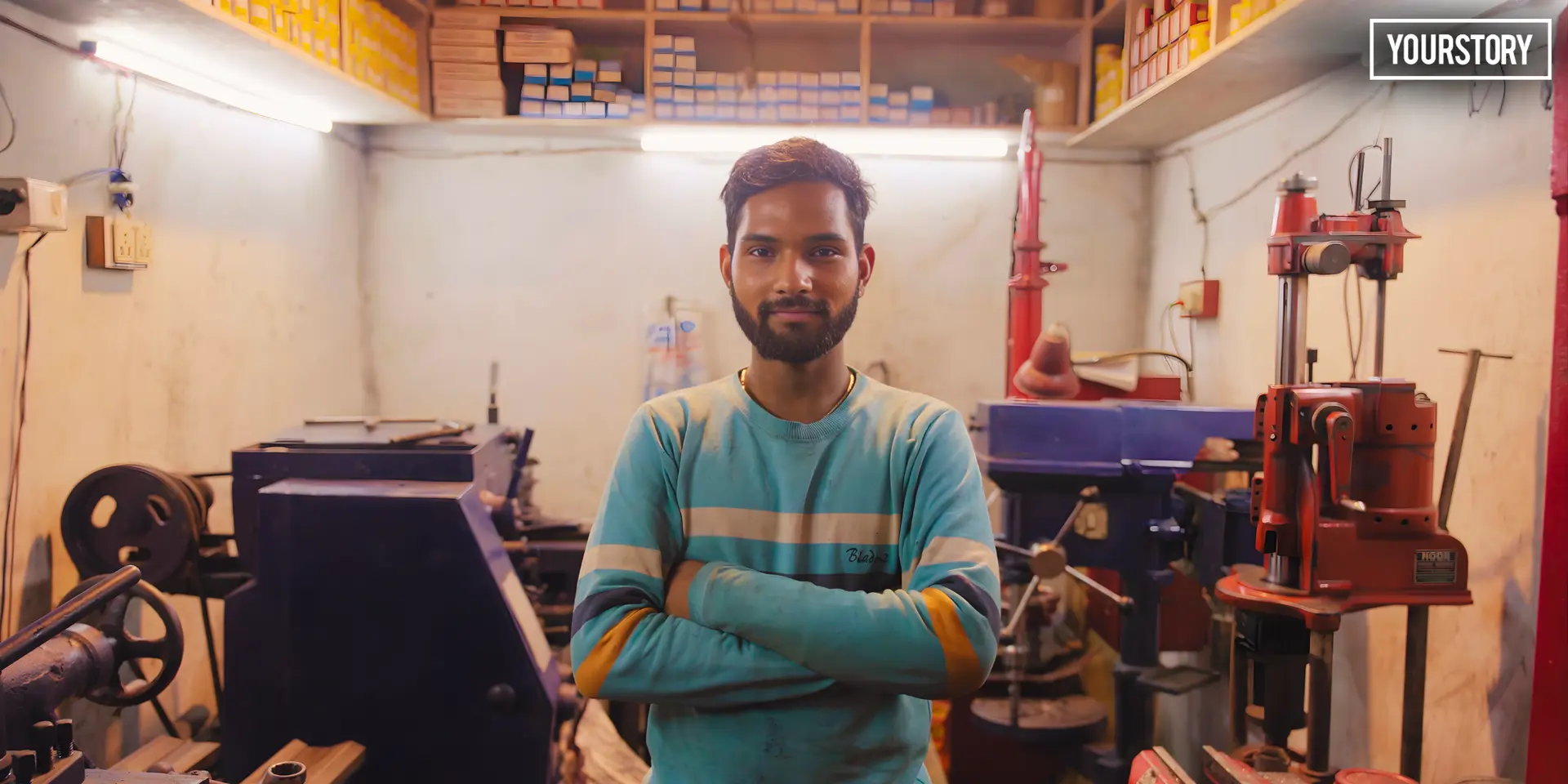 In Mau, a small machining workshop keeps local engines running
