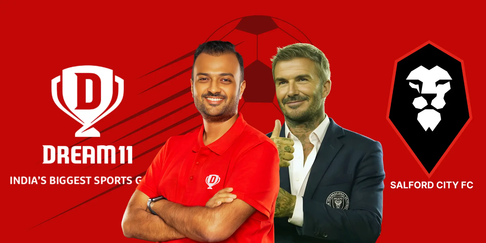 Harsh Jain's Dream11 Journey Comes Full Circle with Salford FC and Beckham