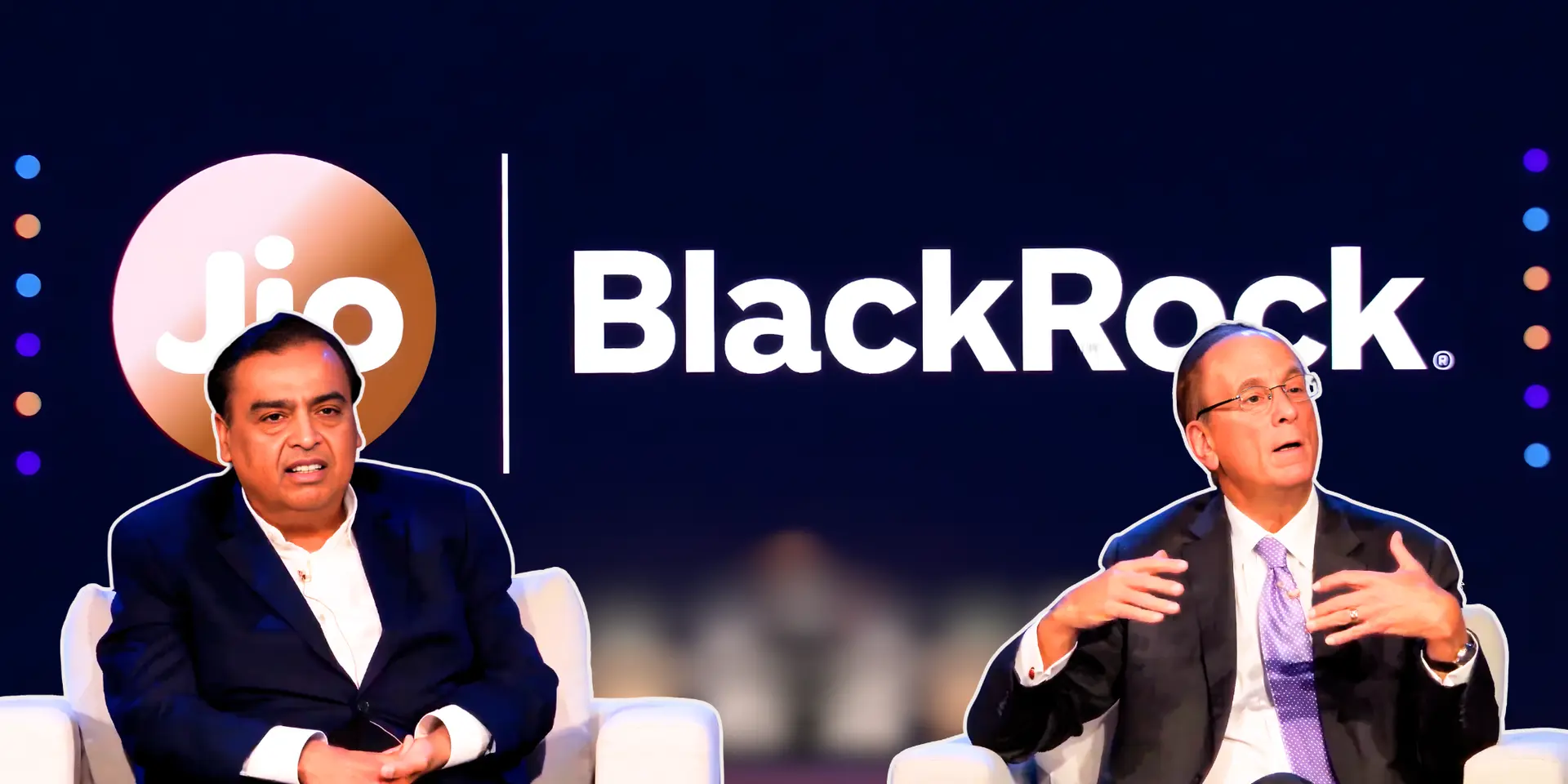 Ambani and BlackRock CEO Larry Fink on India’s 30-Trillion Dollar Opportunity