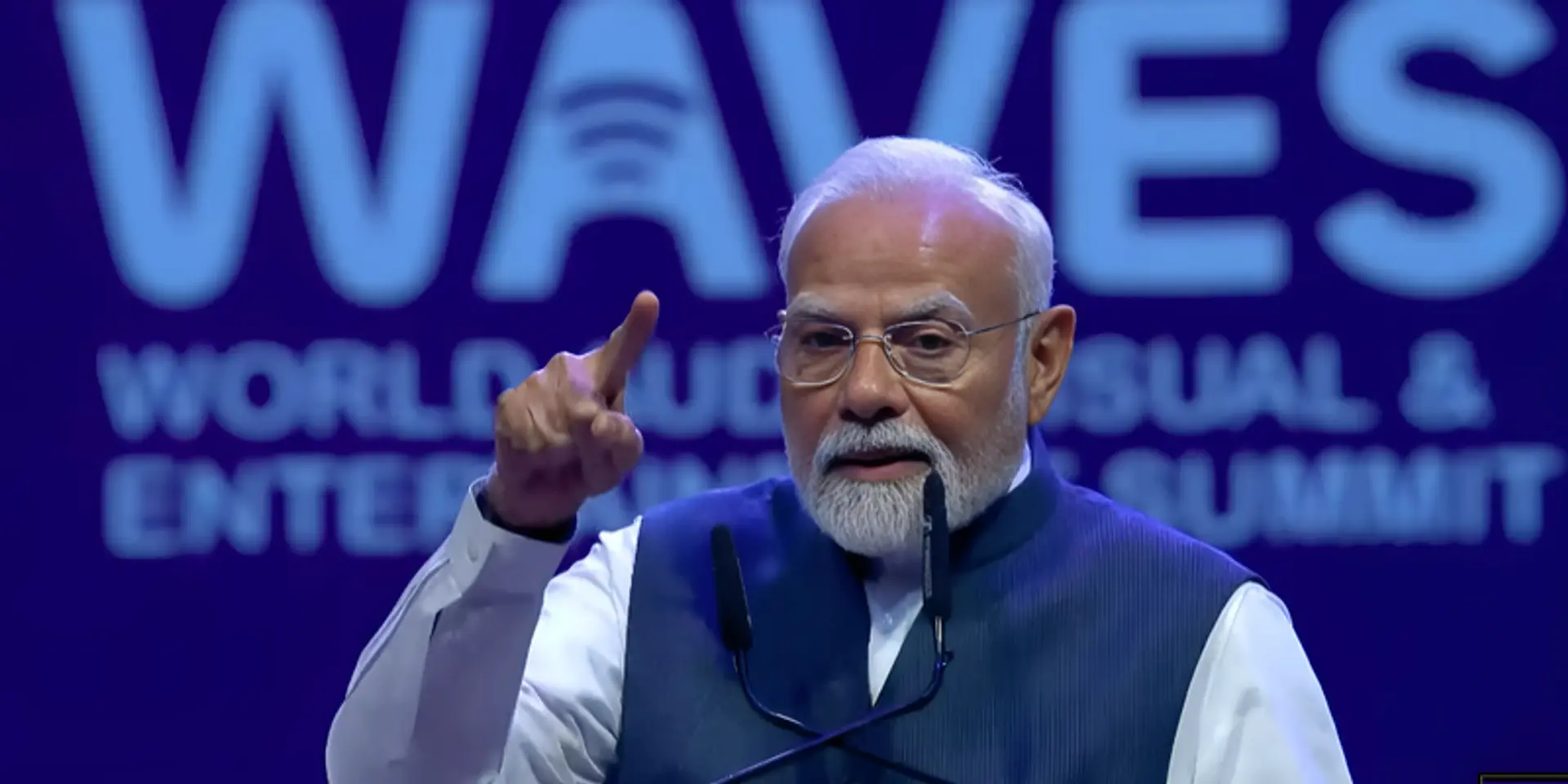 PM Modi at WAVES Summit 2025: Highlights on Digital Content Revolution
