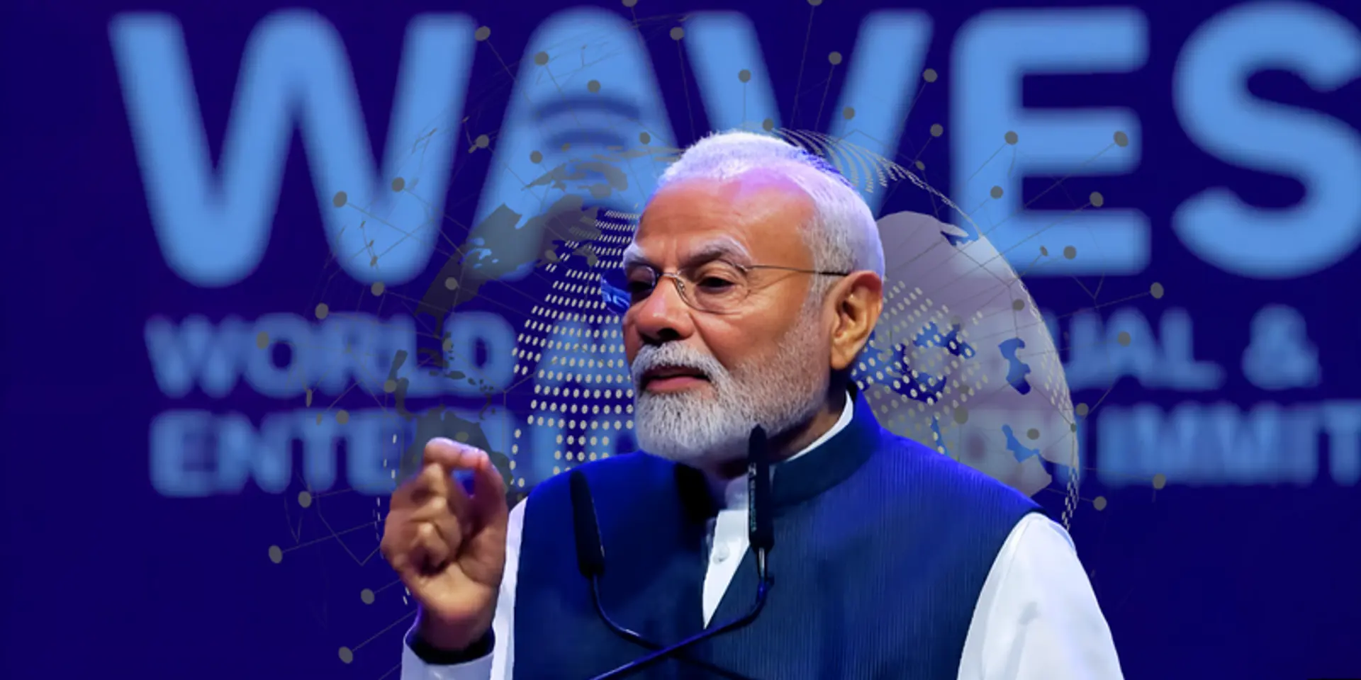 PM Modi at WAVES 2025: Urges Global Creators to Make India Their Content Hub