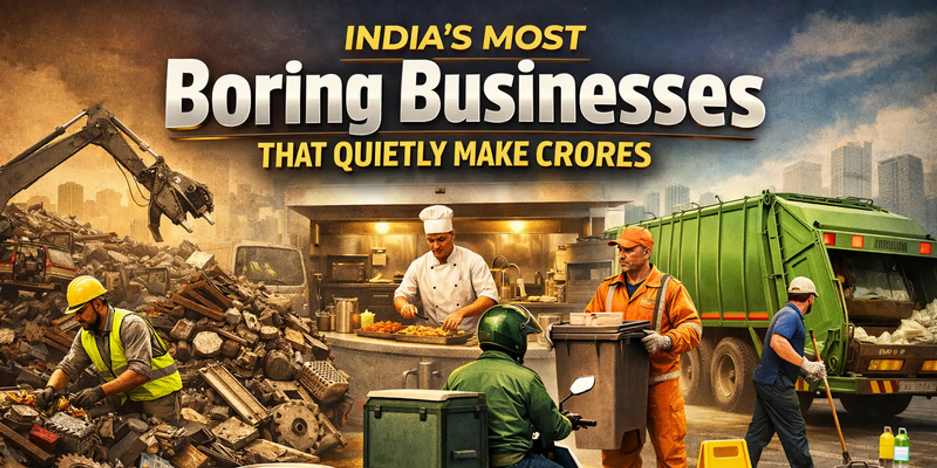 The most boring businesses in India that quietly make crores