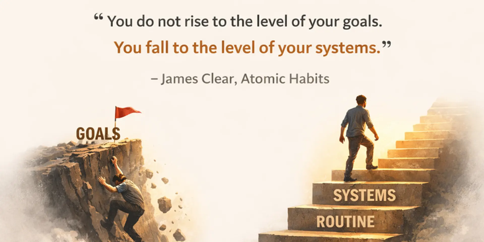 Goals Don’t Change Your Life. Systems Do. Here’s Why