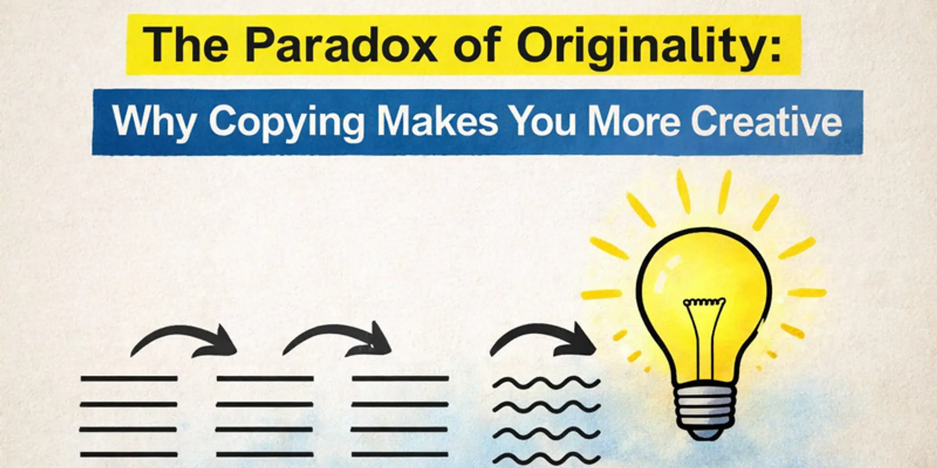 The Paradox of Originality: Why Copying Makes You More Creative