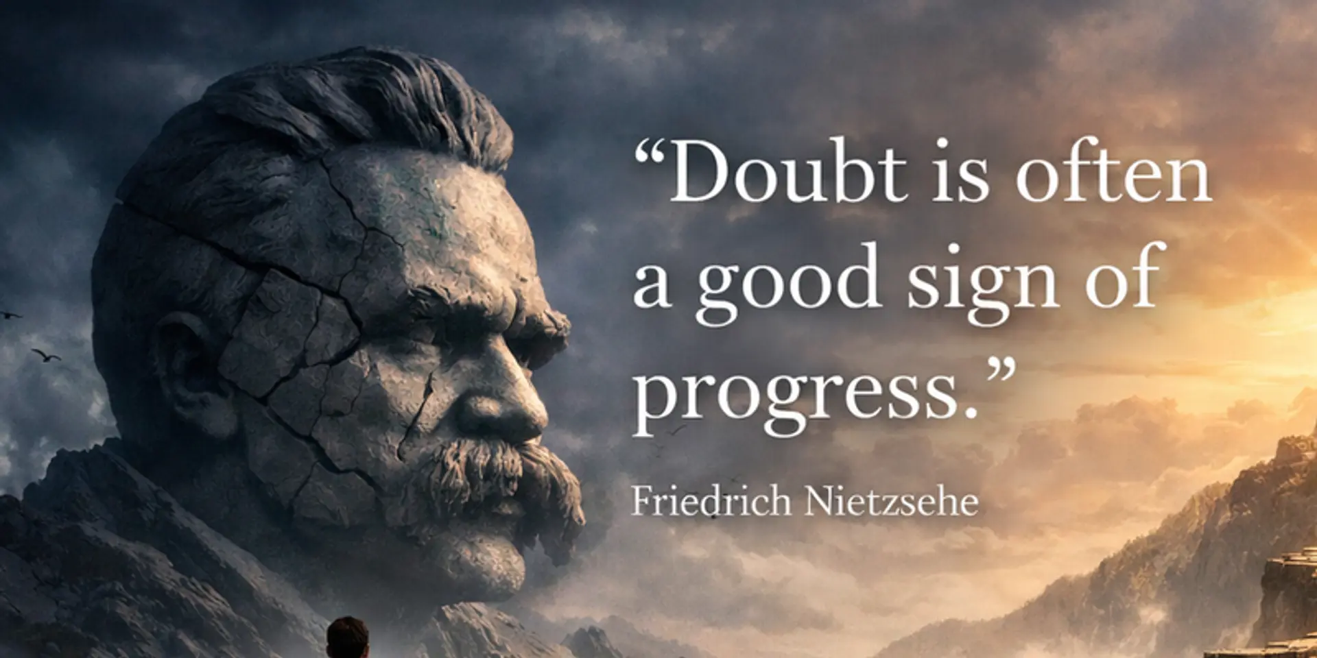 Doubt Is Often a Good Sign of Progress: Friedrich Nietzsche’s Insight