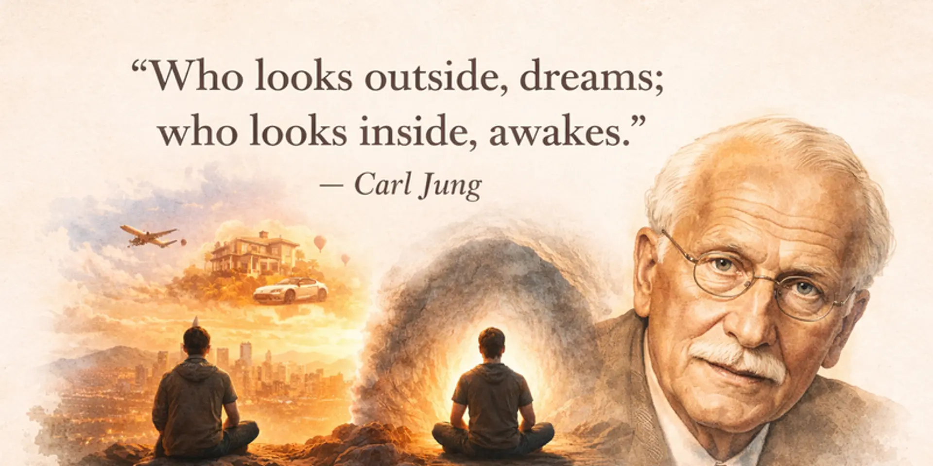 Stop Living on Autopilot: The Meaning Behind Jung’s “Awake” Quote