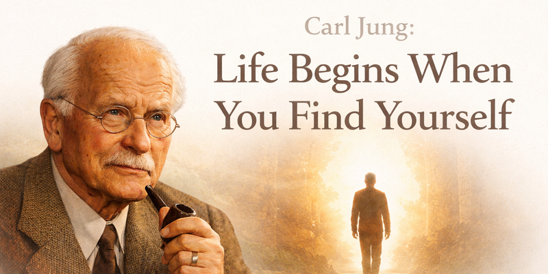 Life Begins When You Find Yourself: Carl Jung’s Timeless Insight