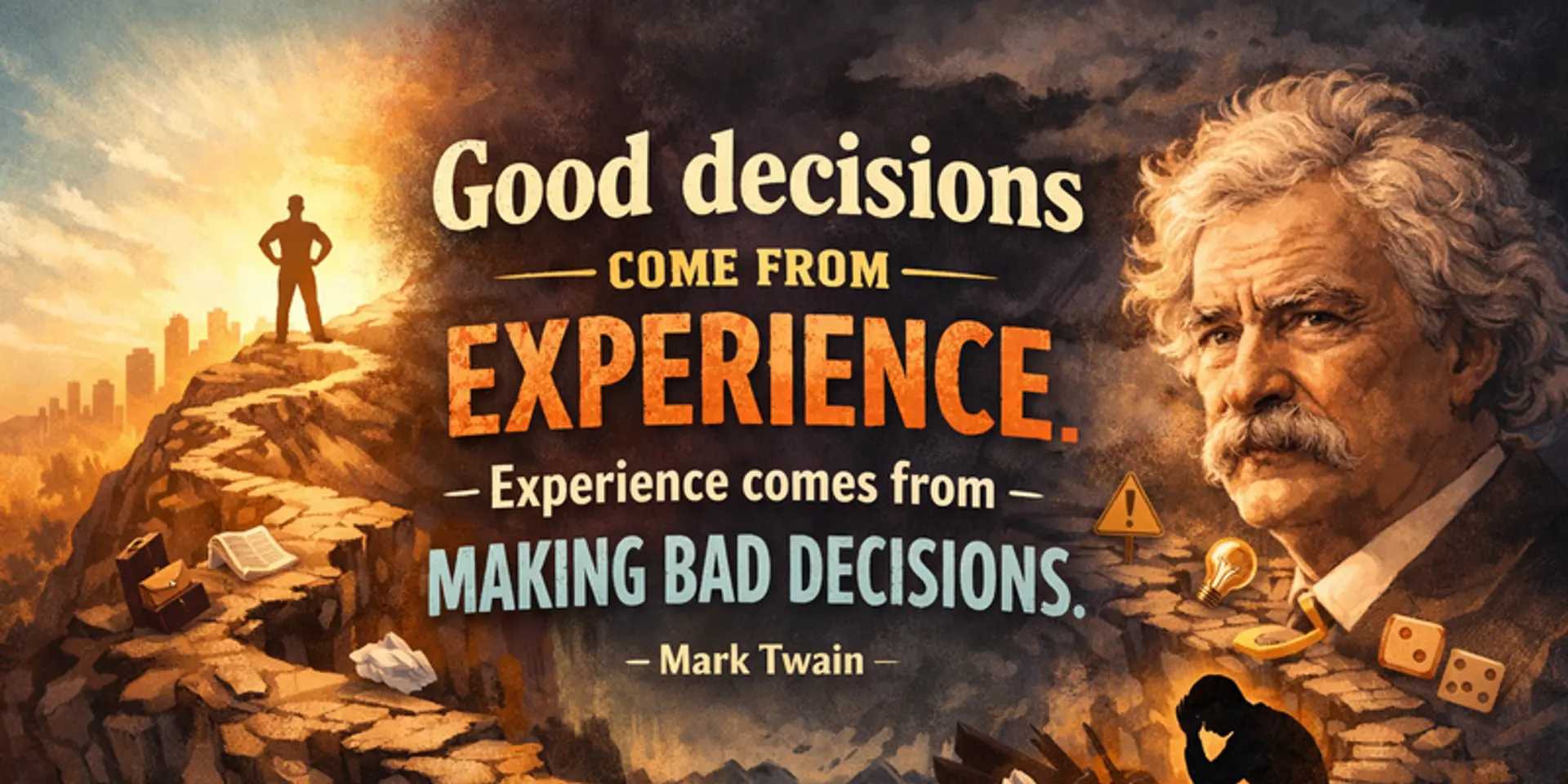 Want better decisions? Start by making mistakes