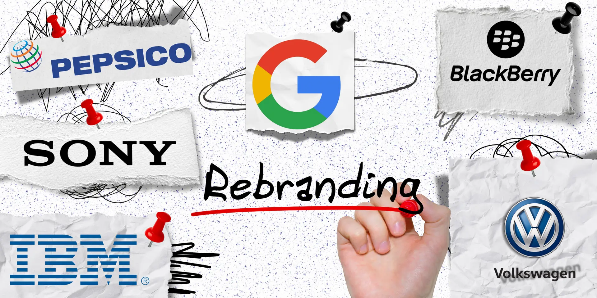 6 Famous companies that started with different names