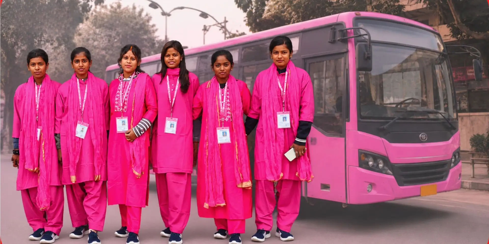 Taunted for driving, these six women now command Bihar’s Pink Buses