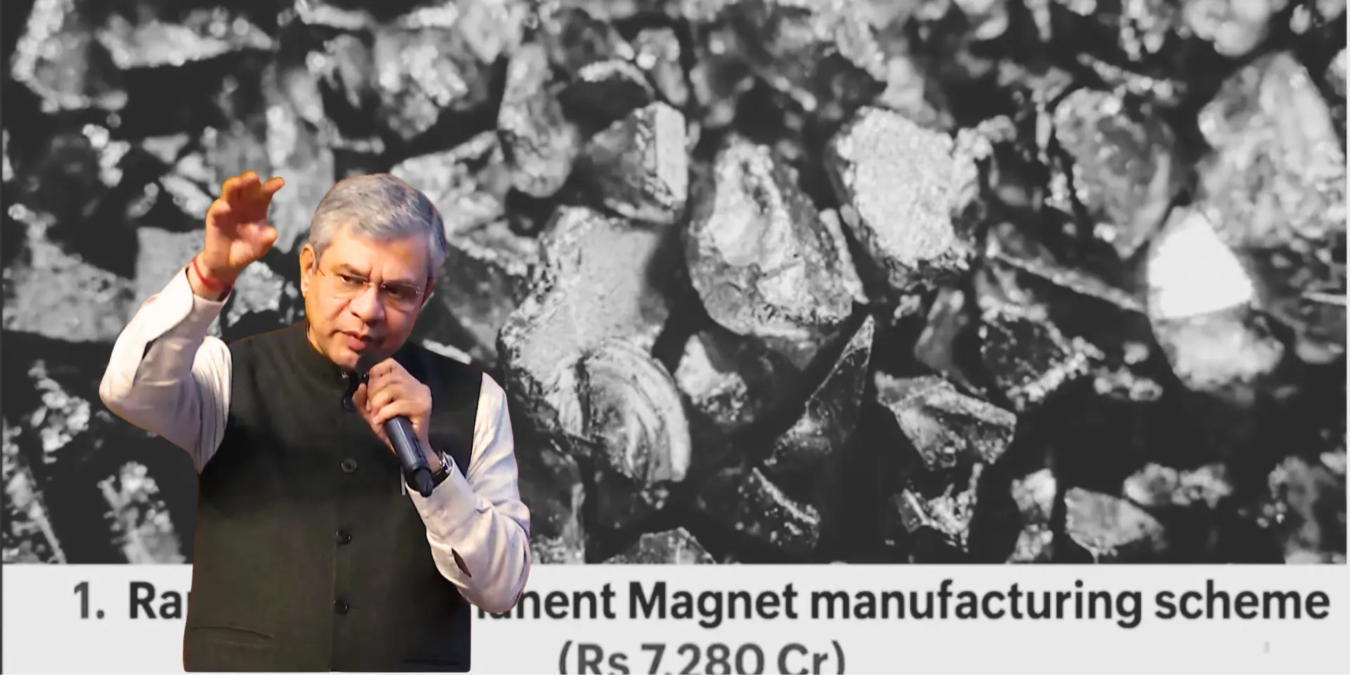 India Approves Rs.7,280 Cr Scheme to Build Rare Earth Magnet Factories
