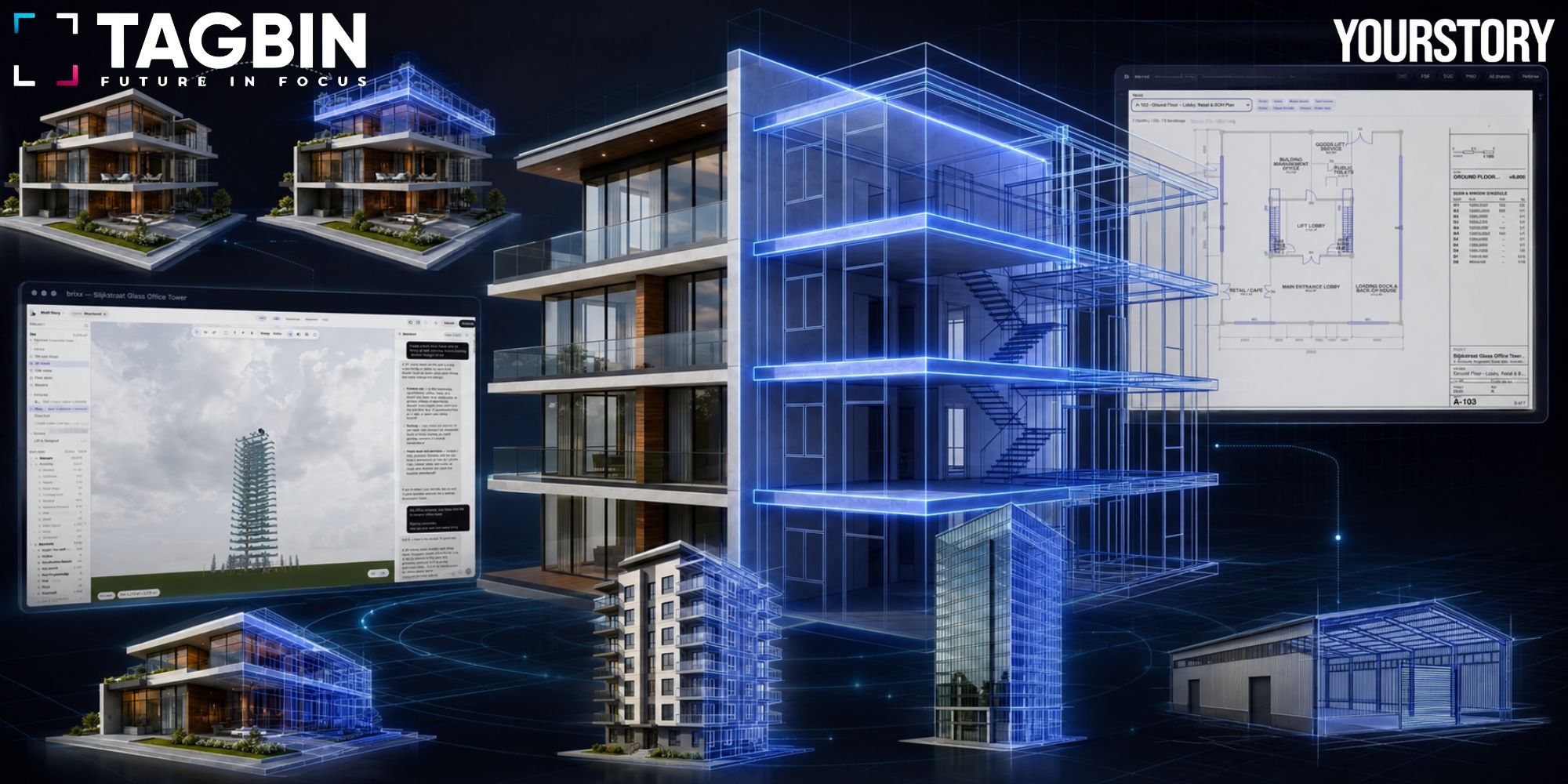 Tagbin has built an AI platform that turns words into 3D building designs
