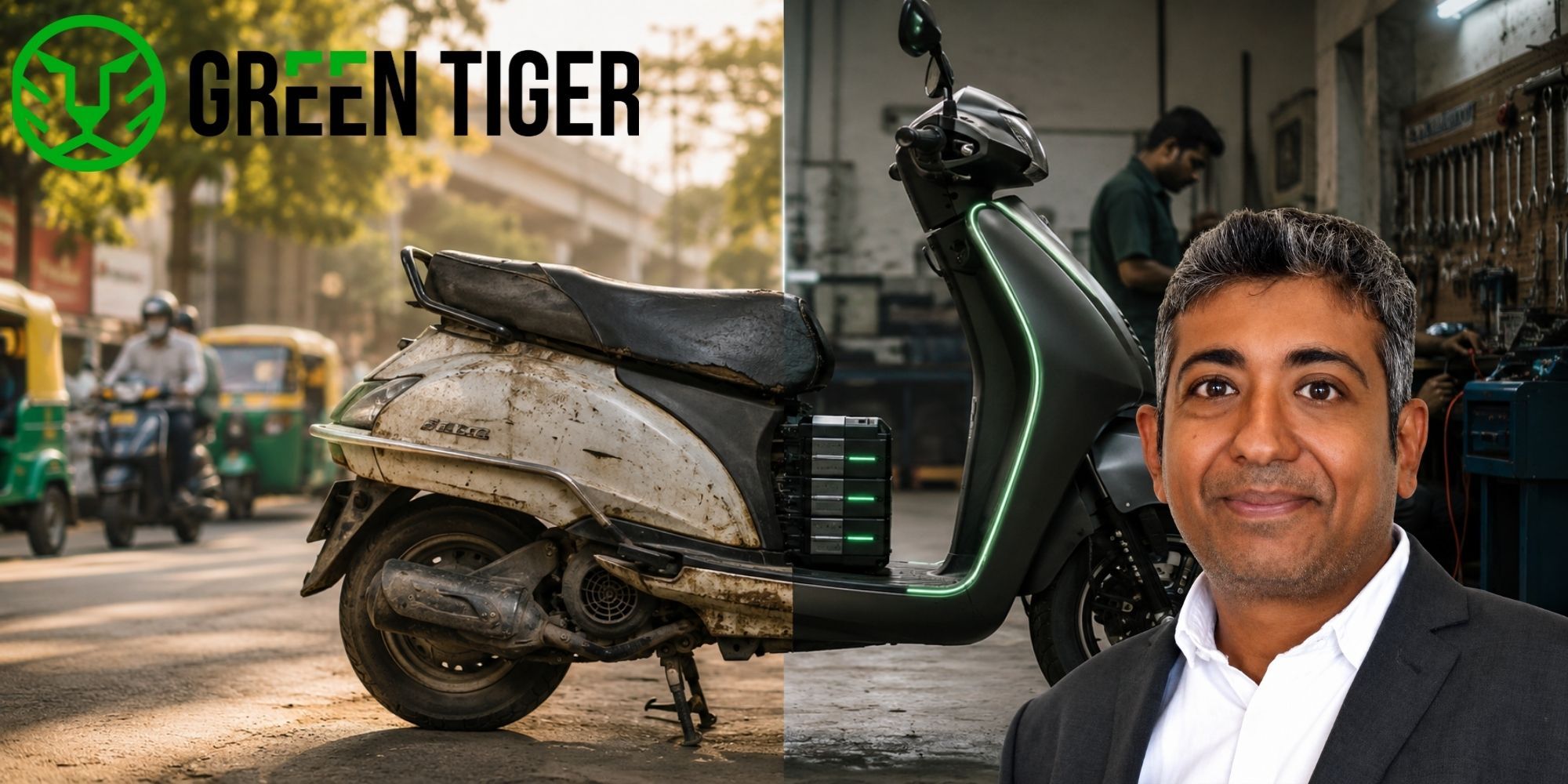 Green Tiger Mobility turns old petrol scooters into EVs