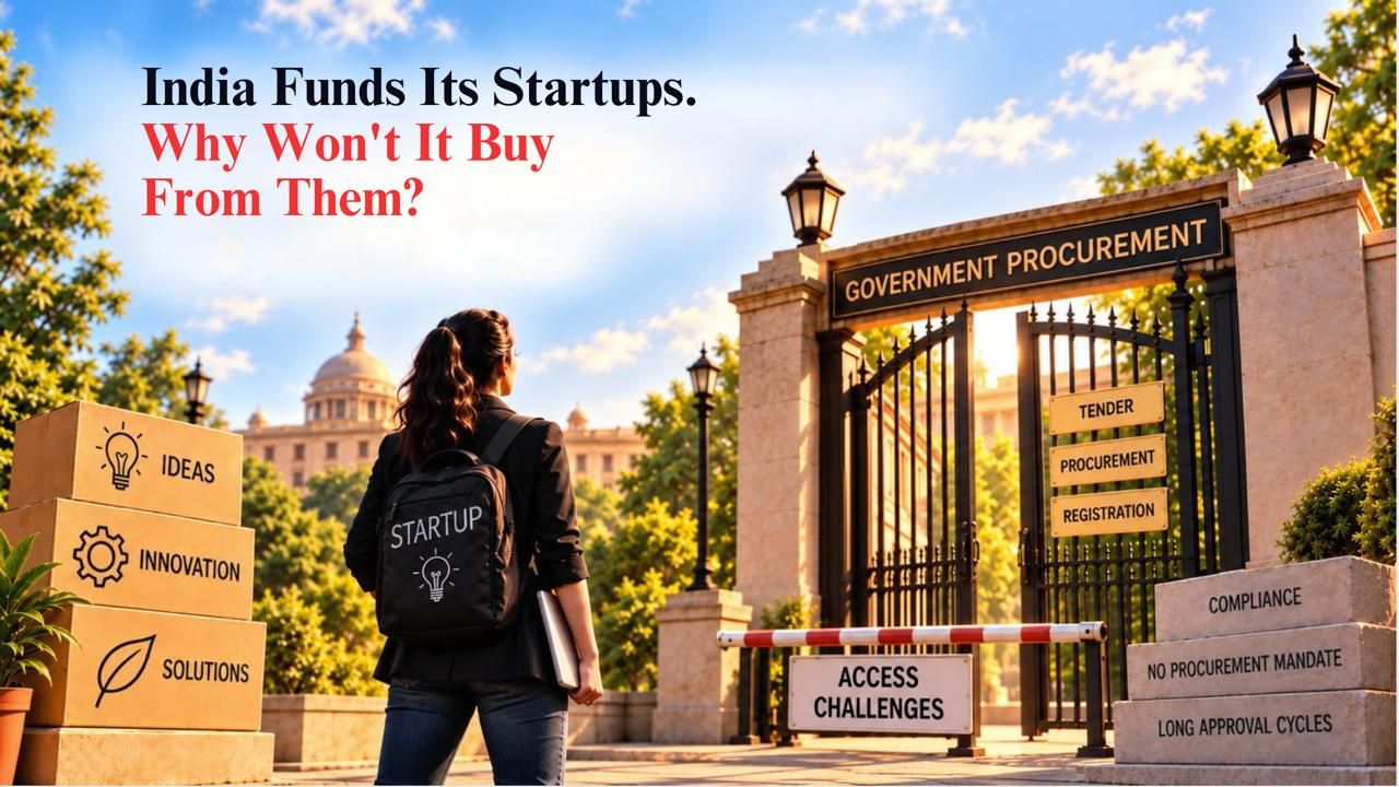 India's Startup Funding vs. Government Purchasing Gap