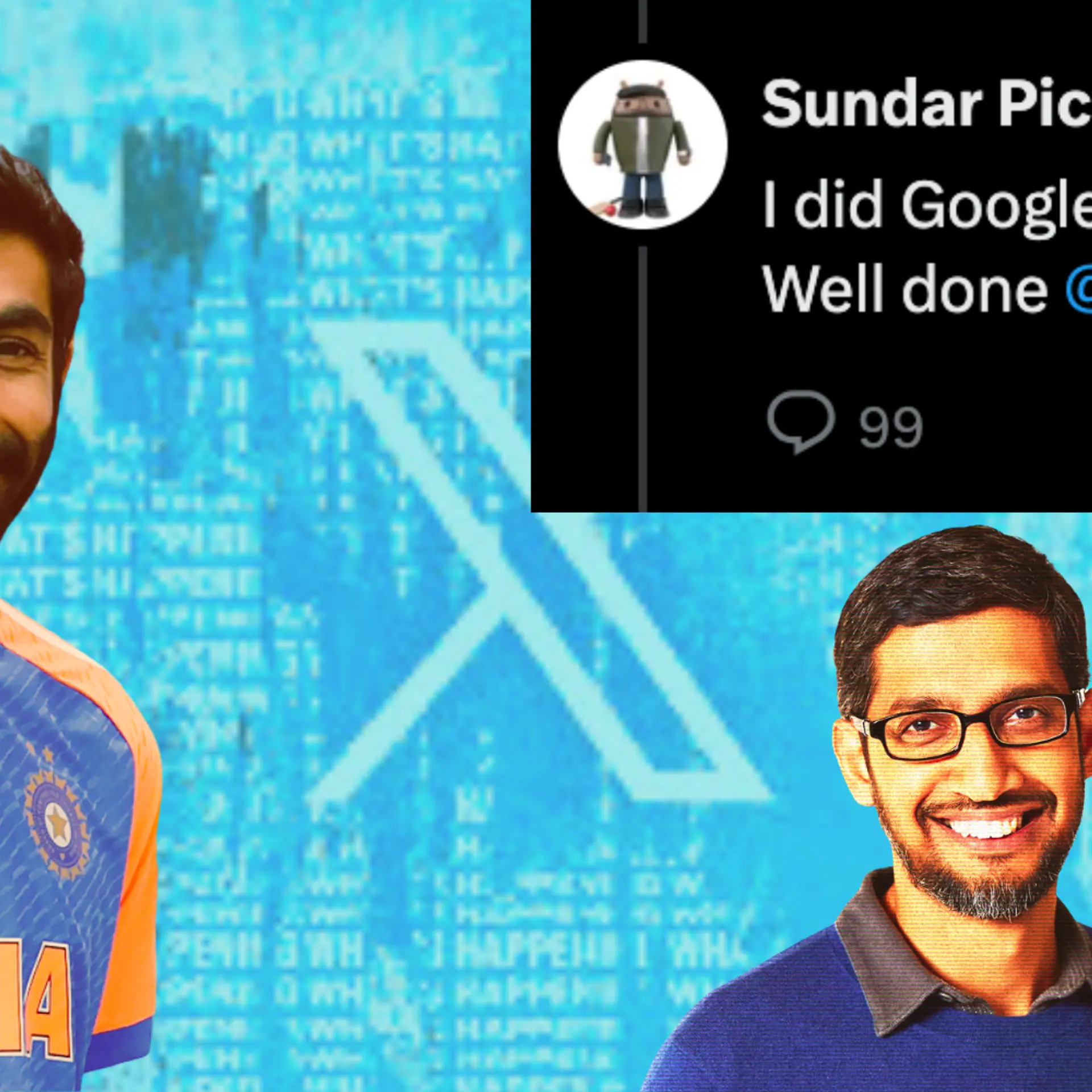 Elon Musk and Sundar Pichai React to Jasprit Bumrah’s ‘Google It’ Comeback