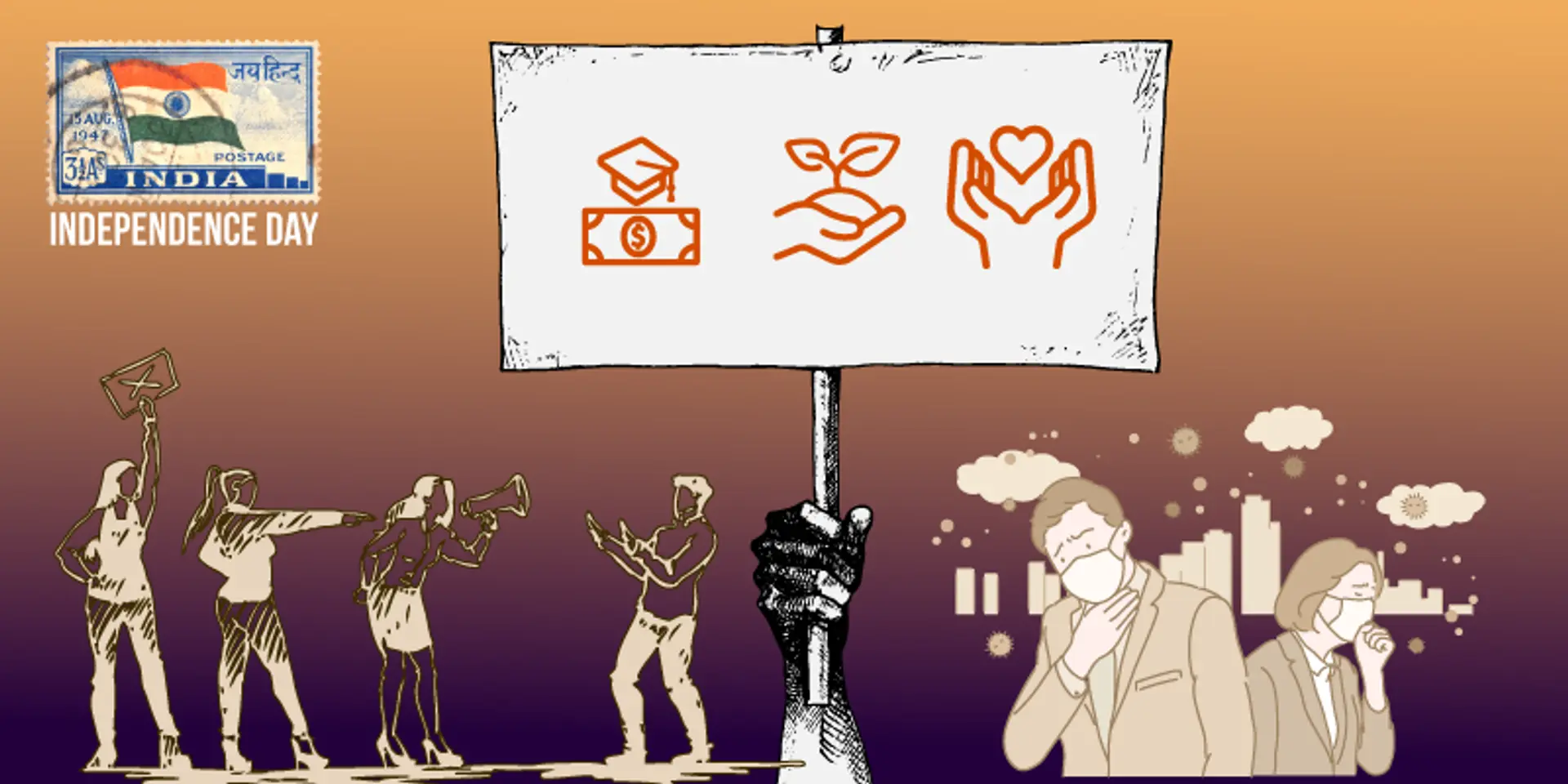 This Independence Day, a look at how the govt and enterprises are working towards gaining freedom from social ills