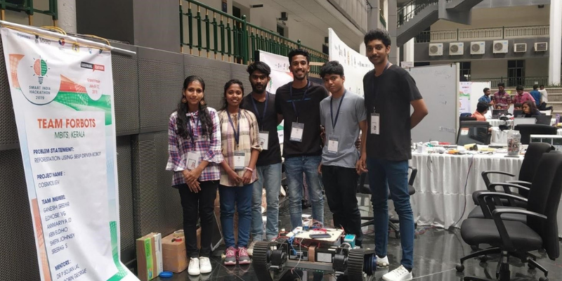 Team Forbot’s ‘seed’ venture wins Rs 1 lakh for ‘Rover’ that combats deforestation