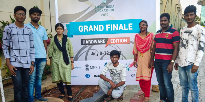 A water-saving air cooler with aromatherapy won Rs 1 lakh at the Smart India Hackathon