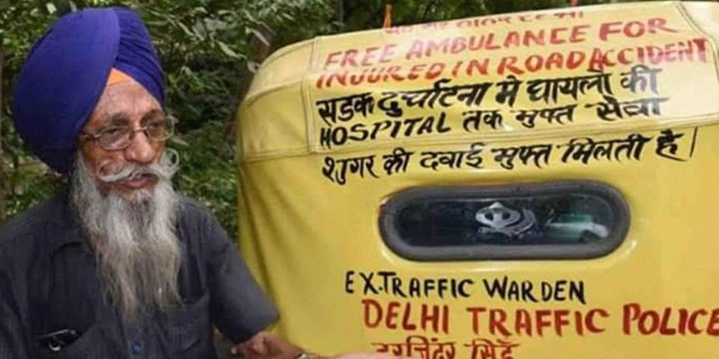 This 76-year old has been providing free service with his ‘auto ambulance’ for 41 years