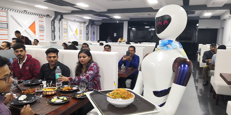 Meet these robot waiters giving a futuristic spin to dining