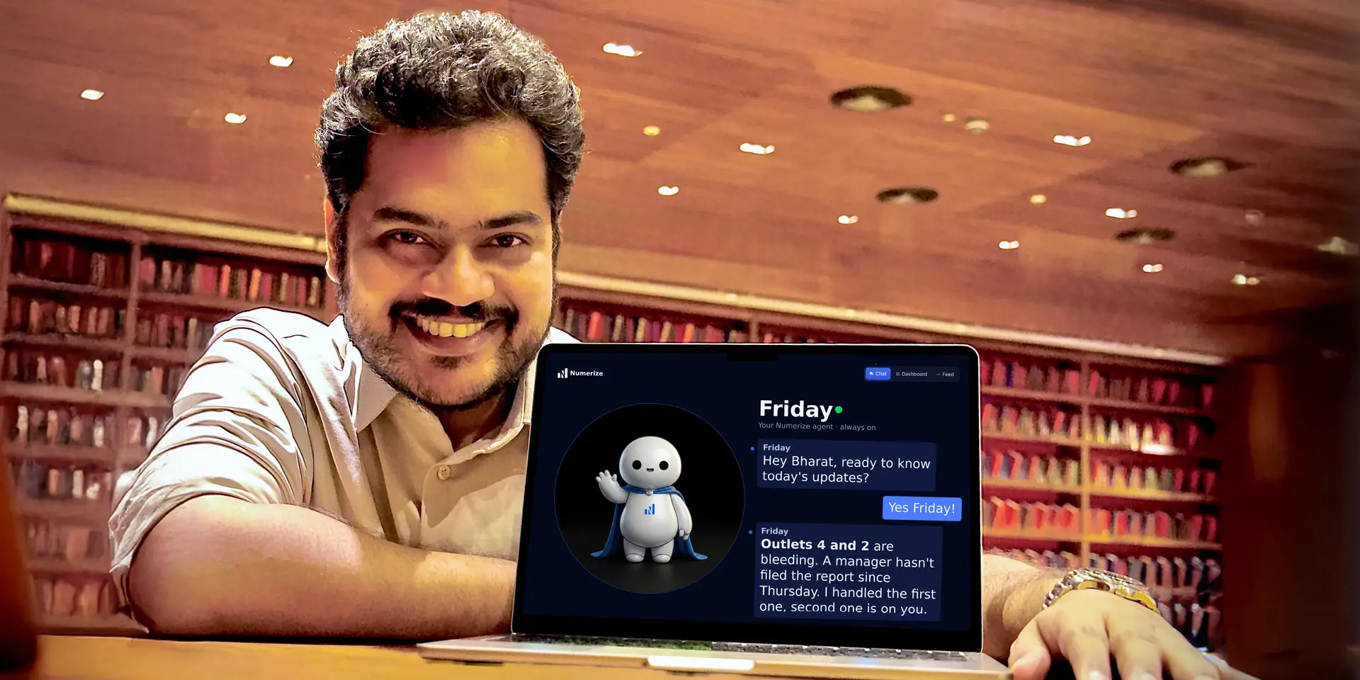 Numerize's bet on agentic OS for restaurants - The intelligence layer F&B always wanted!