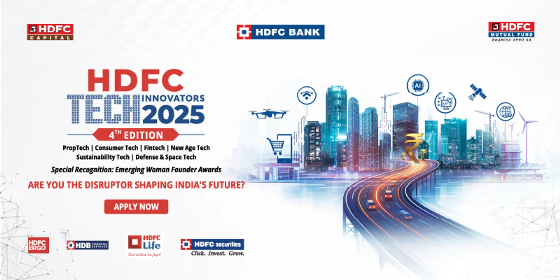 Are you shaping India’s future? Applications open for HDFC Tech Innovators 2025

