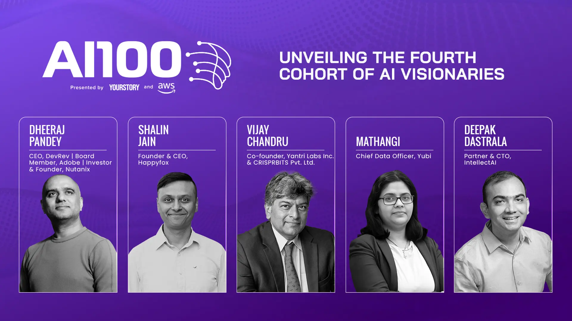 From IPOs to MIT: AI100 unveils its fourth cohort of visionaries
