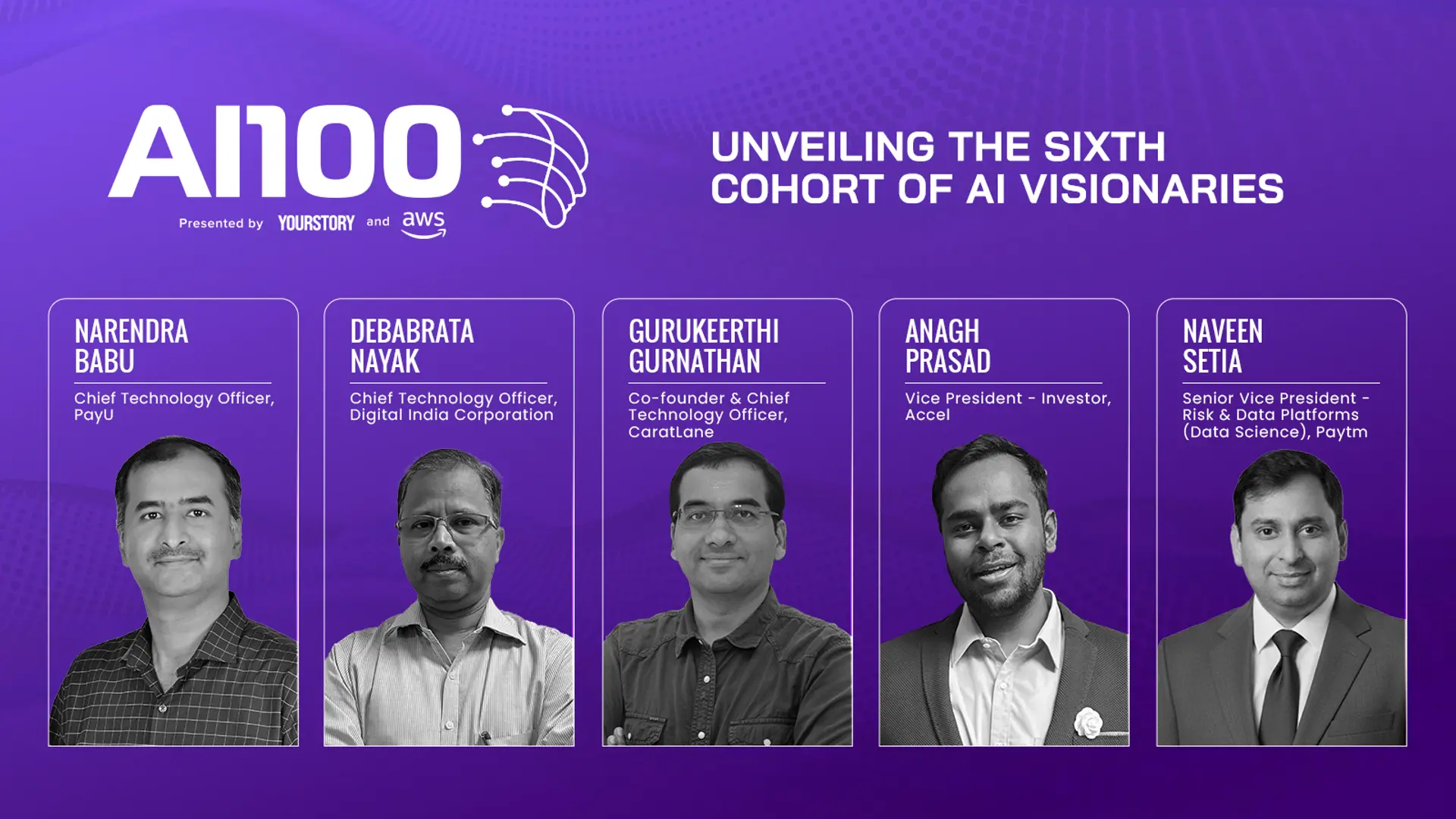 AI100 Sixth Cohort: Diamonds, disruptions and DigiLocker