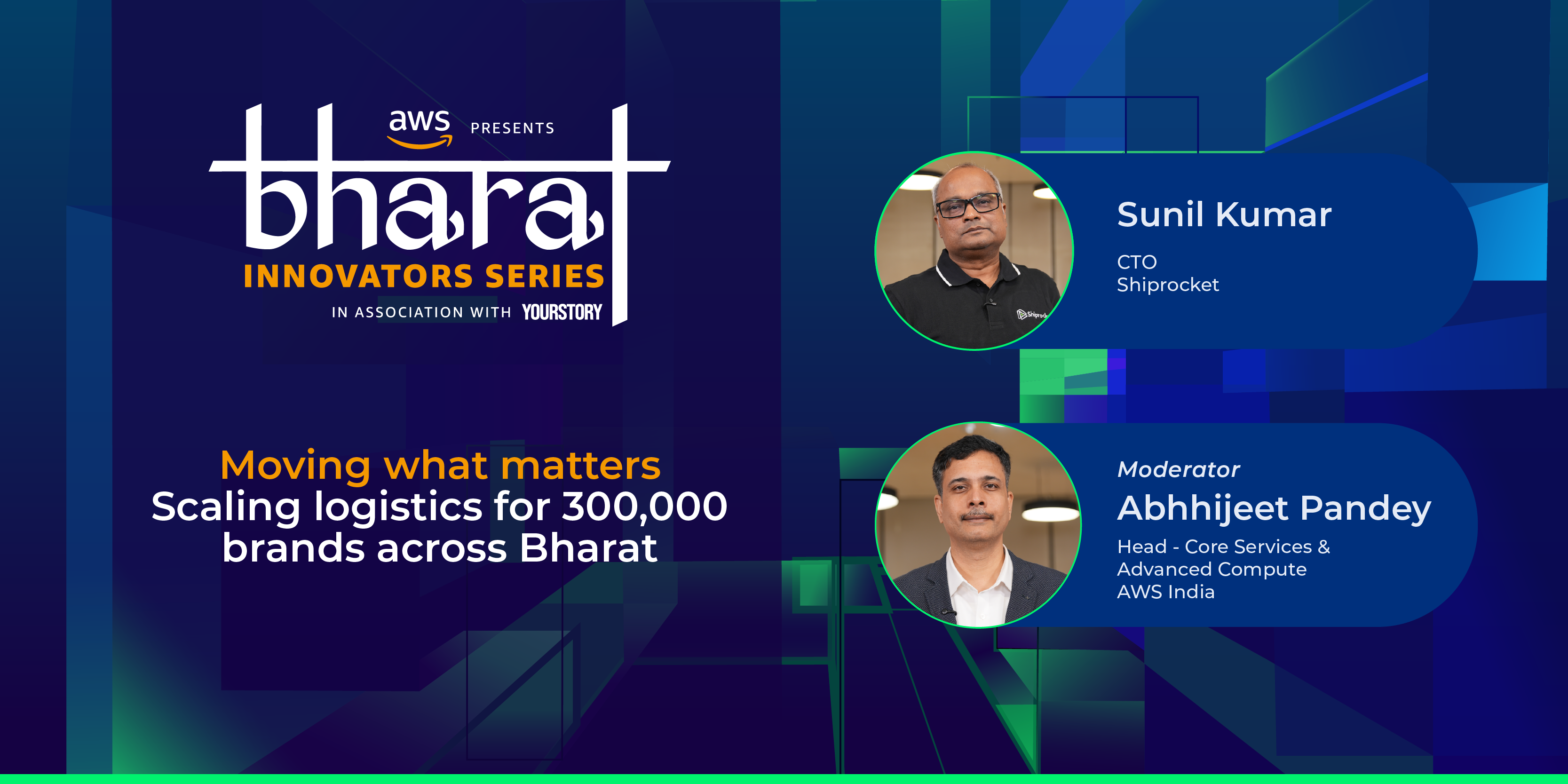 Moving What Matters | Sunil Kumar, CTO of Shiprocket, on scaling logistics for 300,000+ brands across Bharat

