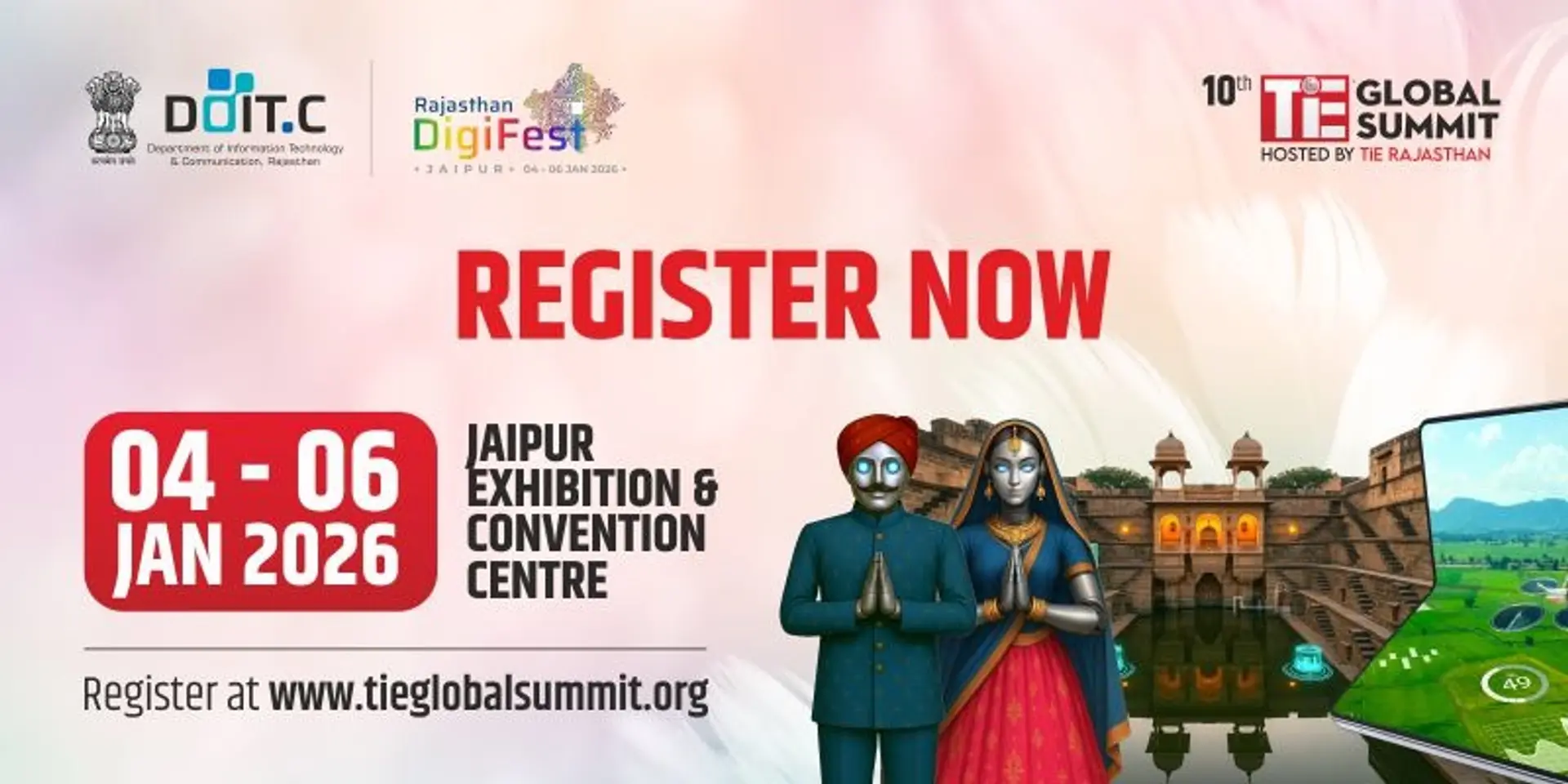Shifting the Centre of Gravity: Rajasthan DigiFest × TiE Global Summit Puts Jaipur on the Global Innovation Map