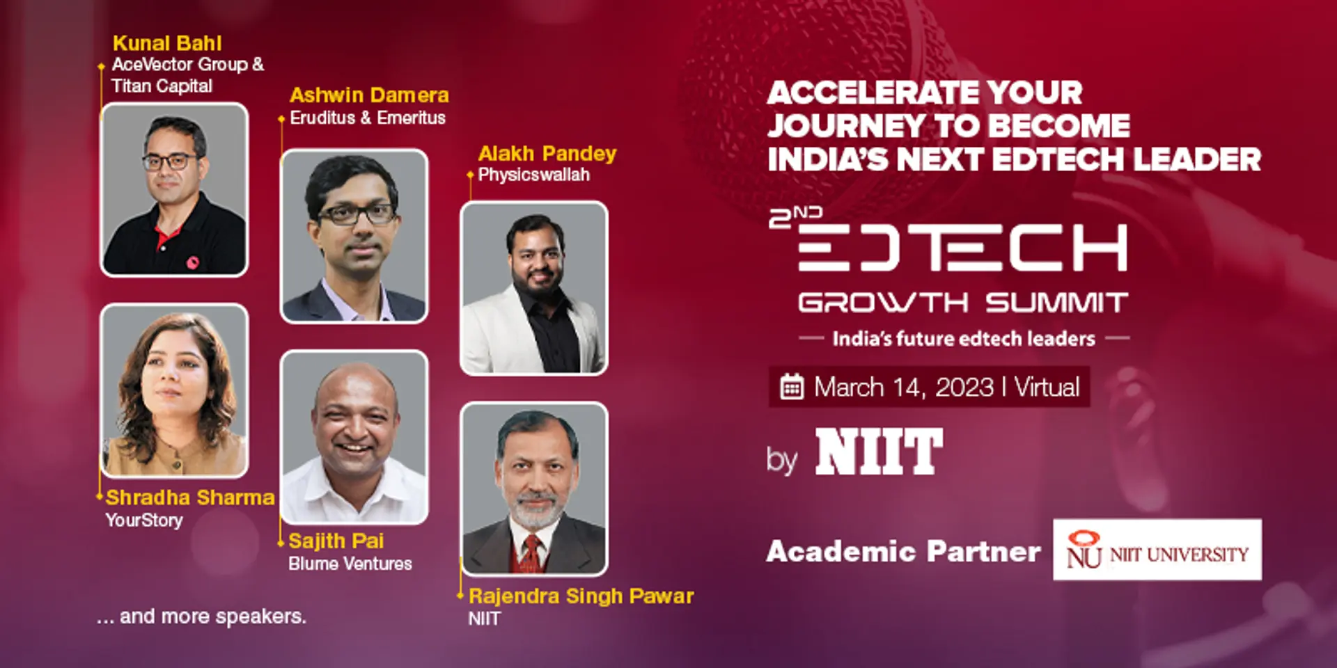 Reimagining the future of Indian edtech: All you need to know about the 2nd NIIT Edtech Growth Summit