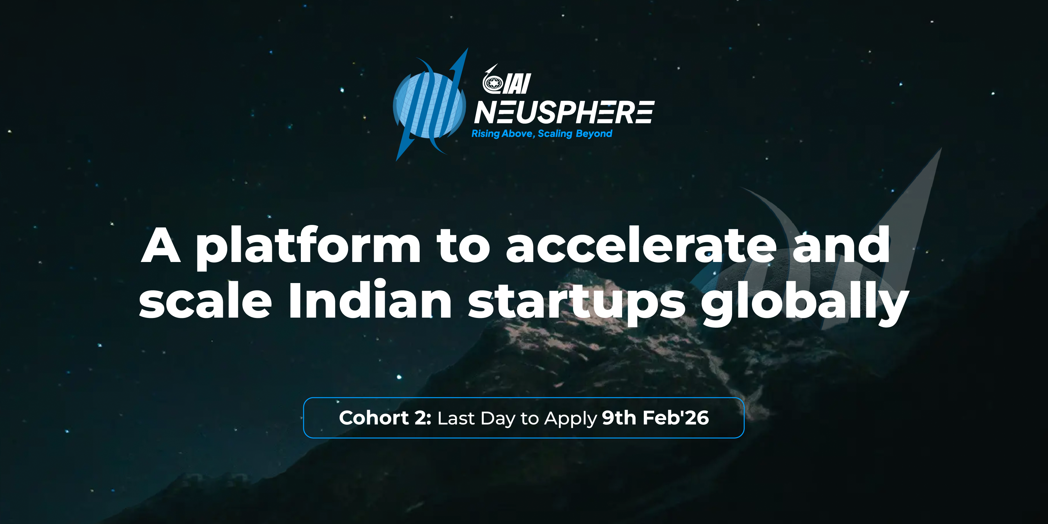 IAI NEUSPHERE is back with Cohort 2 to collaborate with and accelerate Indian deeptech startups 

