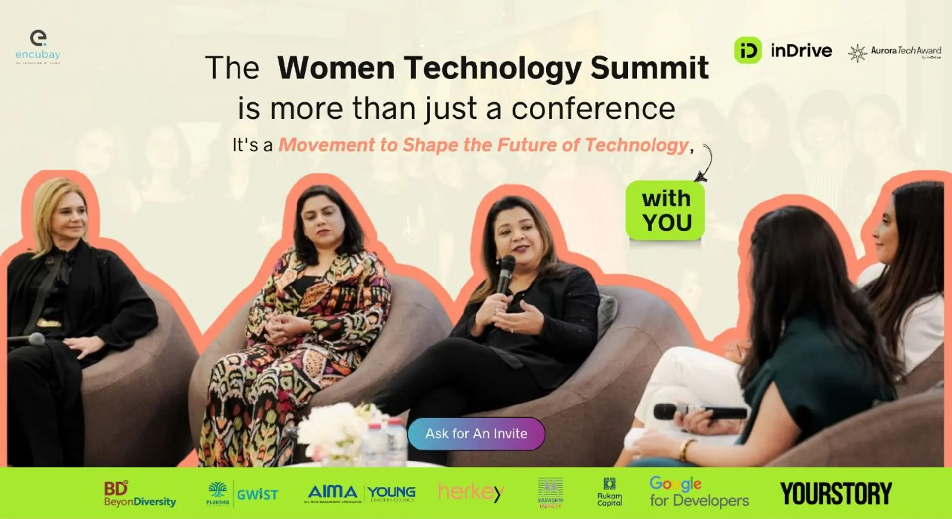 Encubay and inDrive Present the Women Technology Summit: Empowering, Inspiring, and Connecting India's Women Tech Leaders