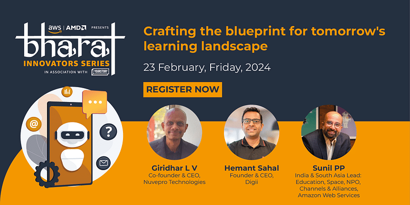 Join AWS Bharat Innovators Series’ webinar to explore AI's impact on education