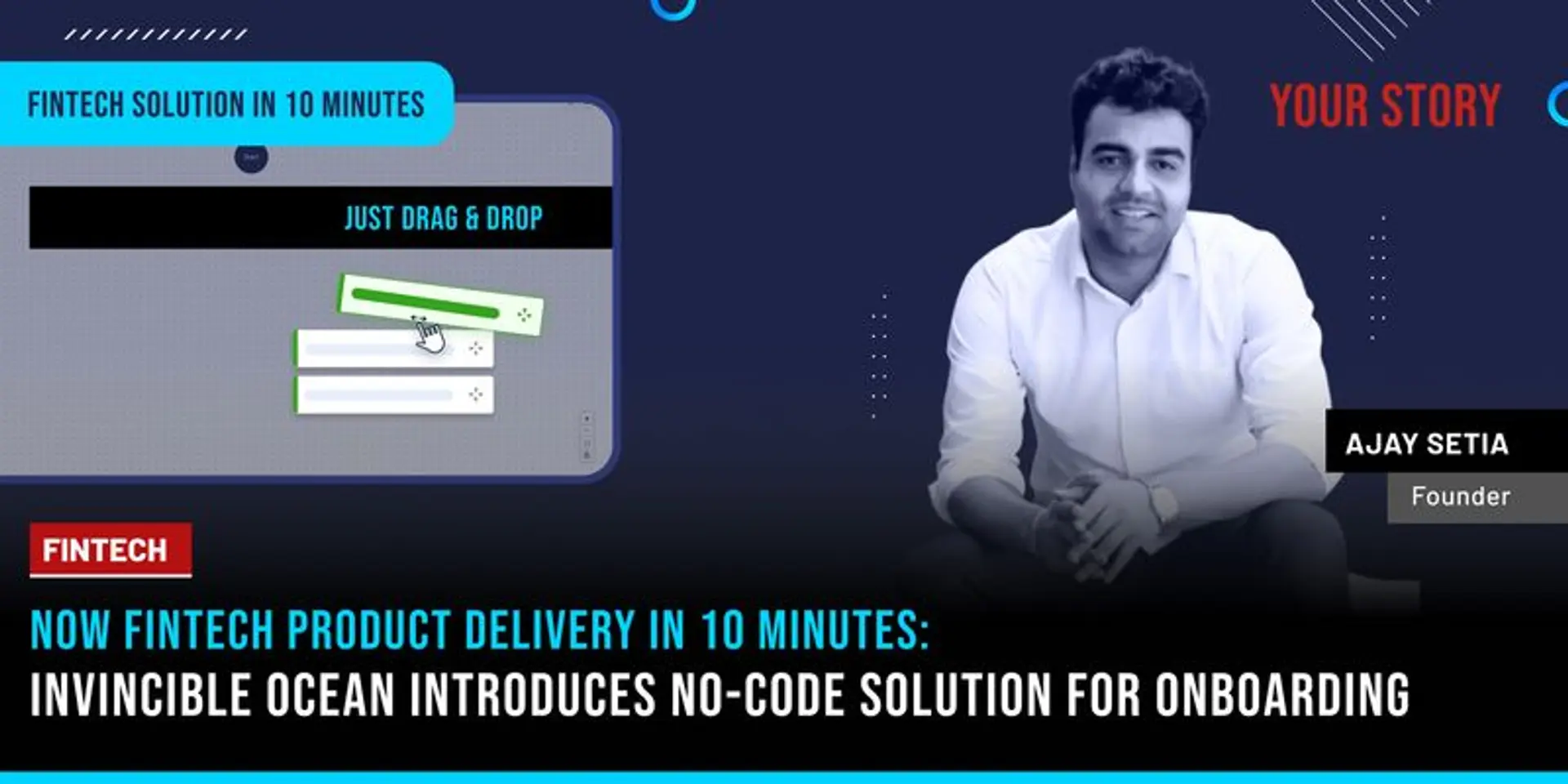 Fintech product delivery in 10 minutes: Invincible Ocean introduces no-code solution for onboarding


