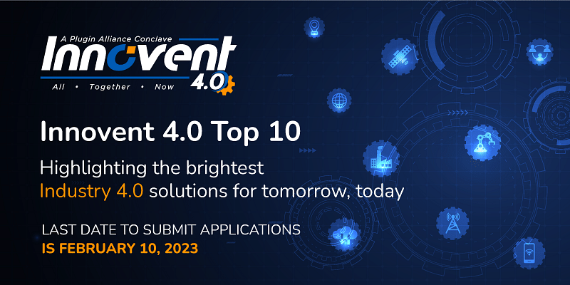 Applications now open for Innovent 4.0 Top 10, a hunt for the most promising Industry 4.0 startups in India