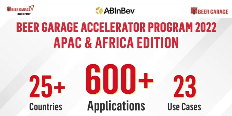 Tremendous response to the 2022 APAC and Africa edition of AB InBev’s Beer Garage Accelerator