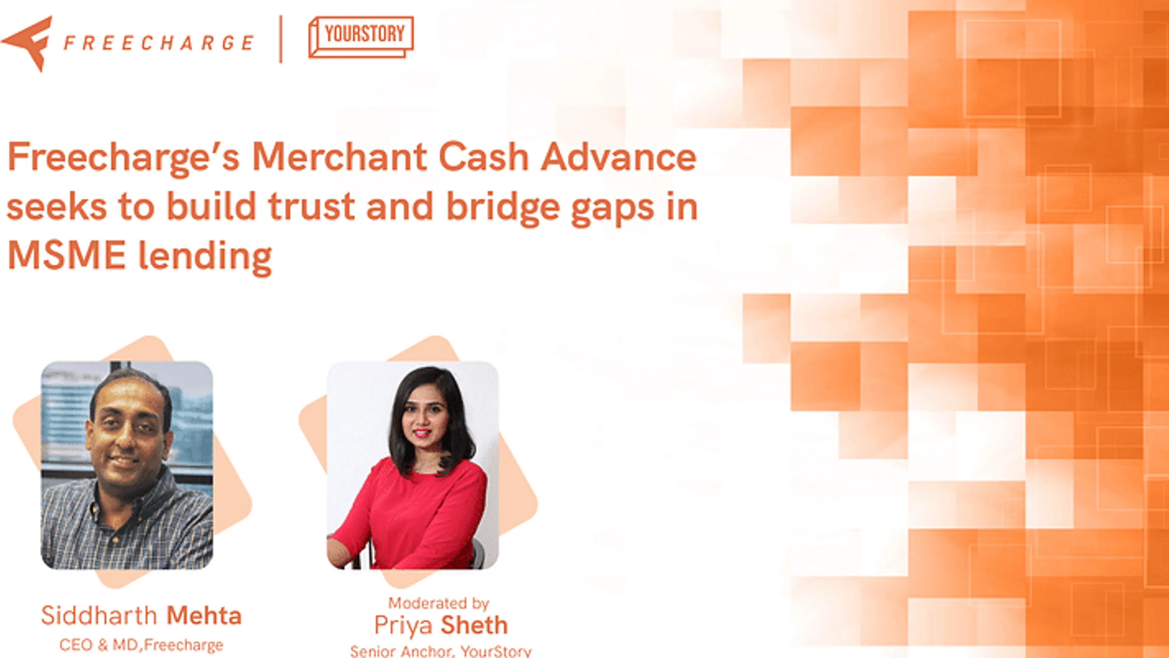 Freecharge’s Merchant Cash Advance aims to build trust in the MSME lending space  