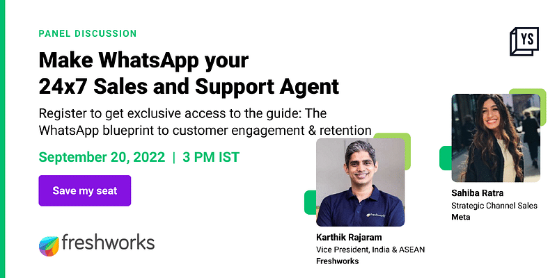 Learn how to make WhatsApp your 24x7 Sales and Support Agent with Freshchat