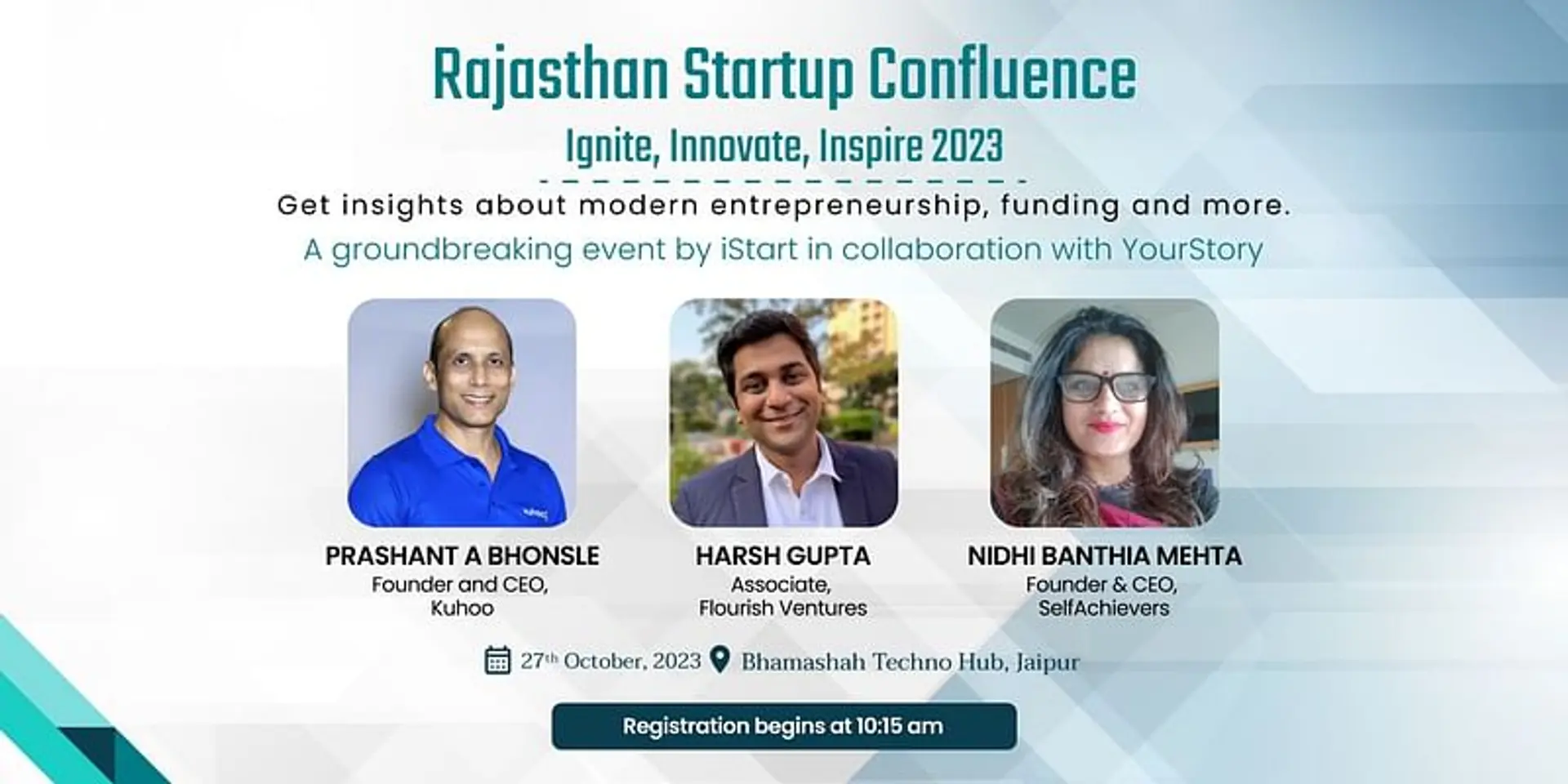 Discover the future of entrepreneurship: Gain unprecedented insights at iStart’s upcoming event in Jaipur