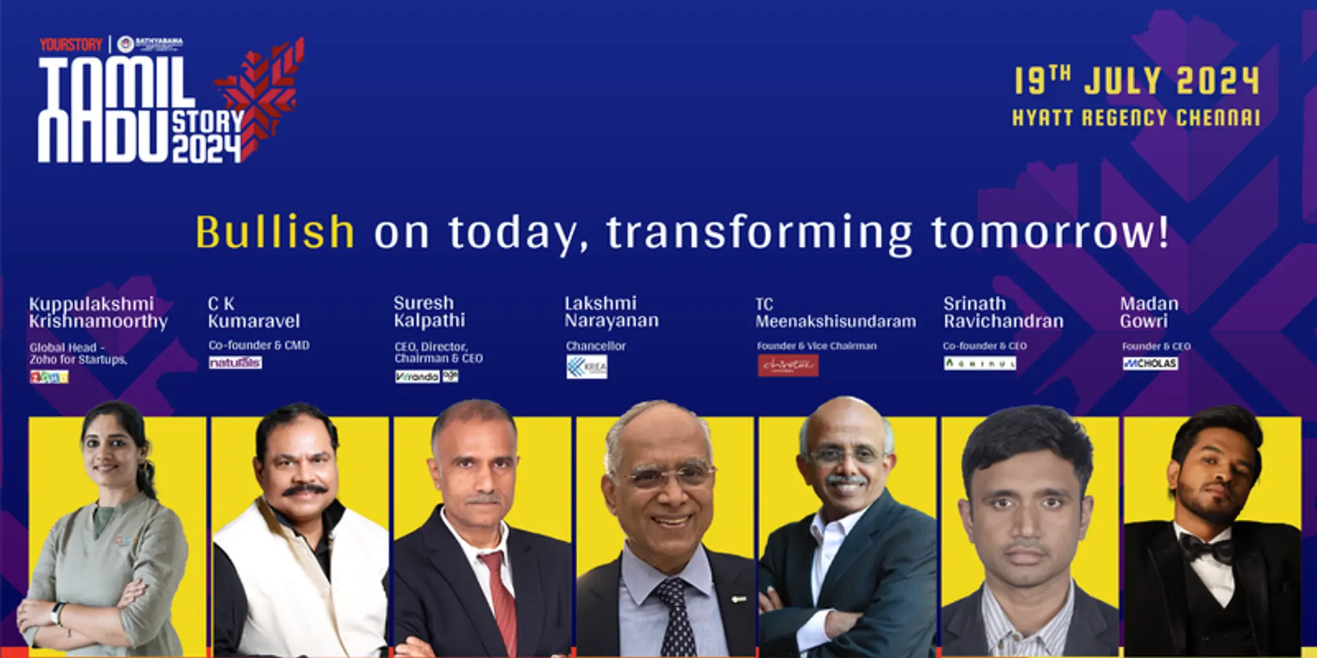 Meet the stalwart speakers at Tamil Nadu Story 2024