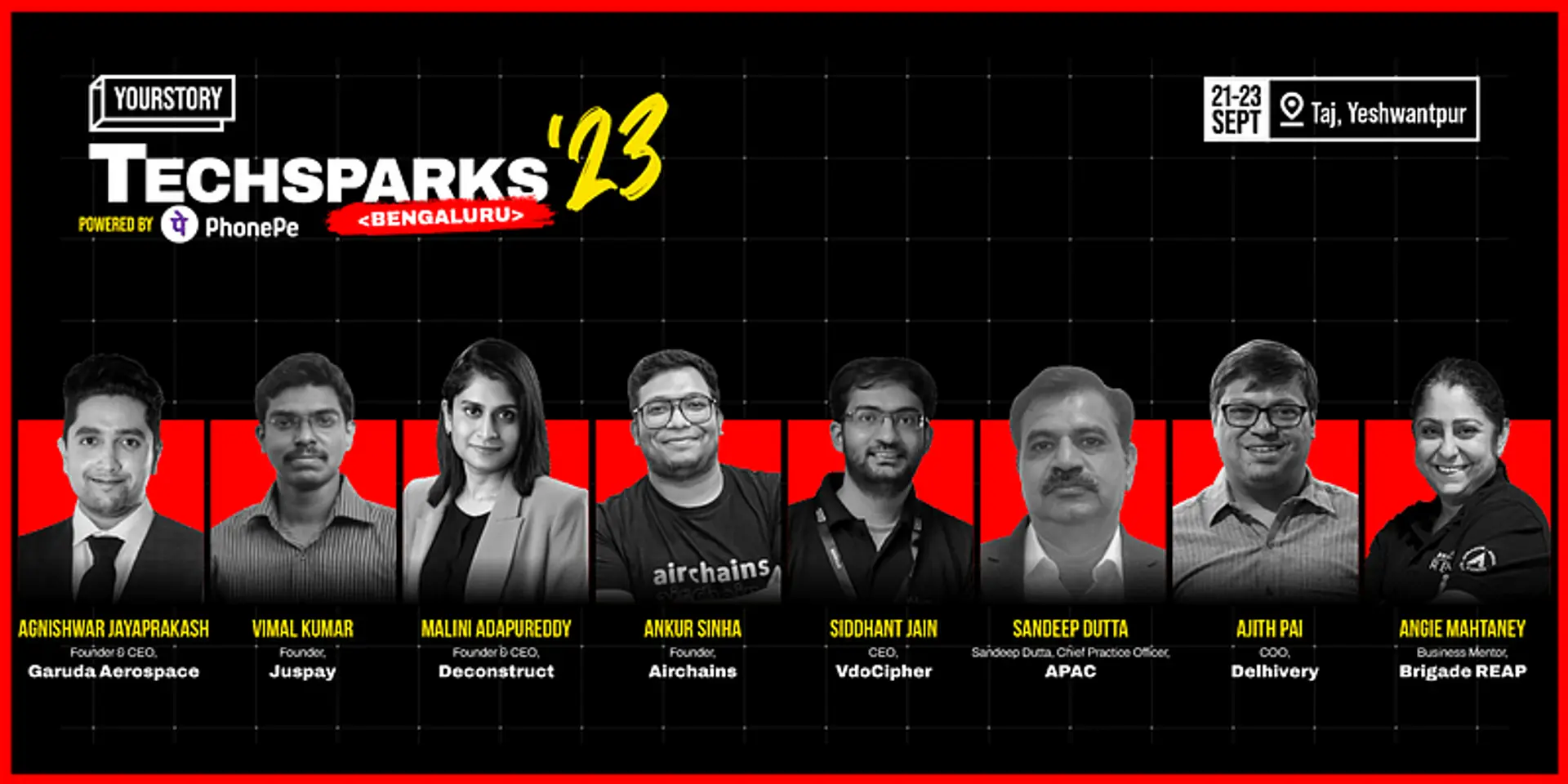 Meet the founder who wants to make India the drone capital of the world and more at TechSparks Bengaluru