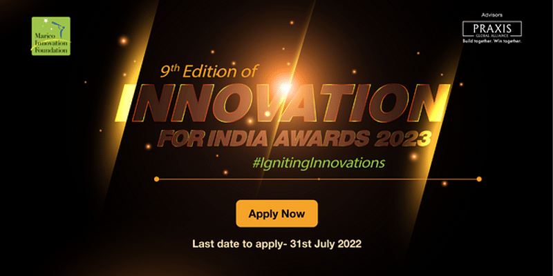 Applications now open for ‘Innovation for India Awards 2023’ by Marico Innovation Foundation