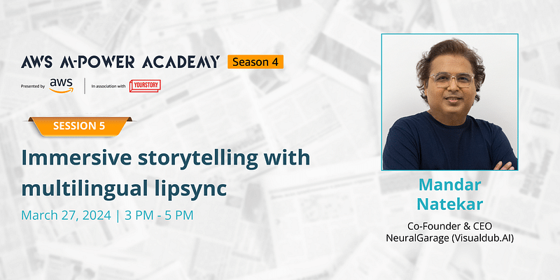 Immersive storytelling with multilingual lipsync
