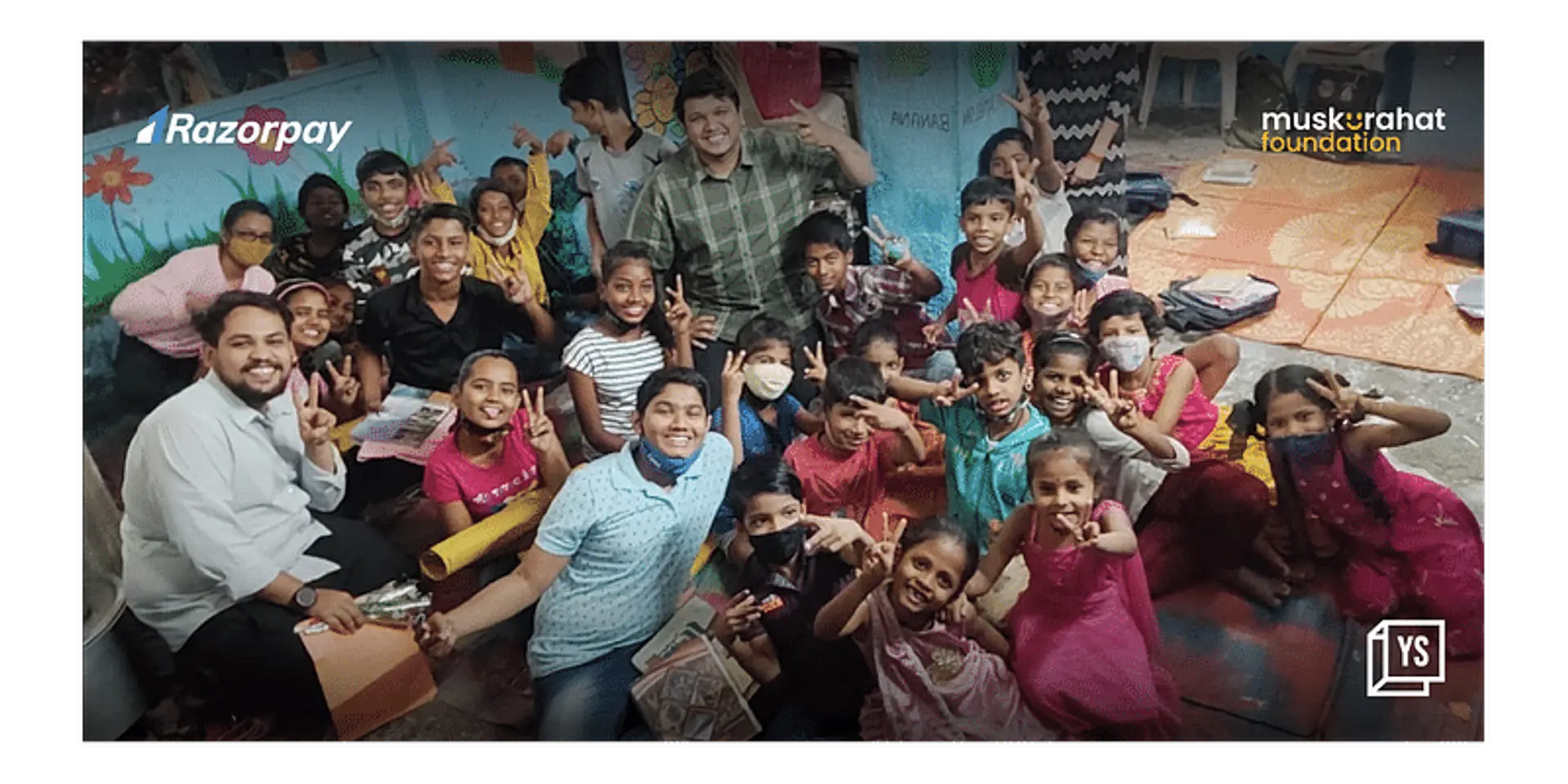 Here's how Muskurahat Foundation found its donor trust with Razorpay, resulting in a 900% jump in monthly donations