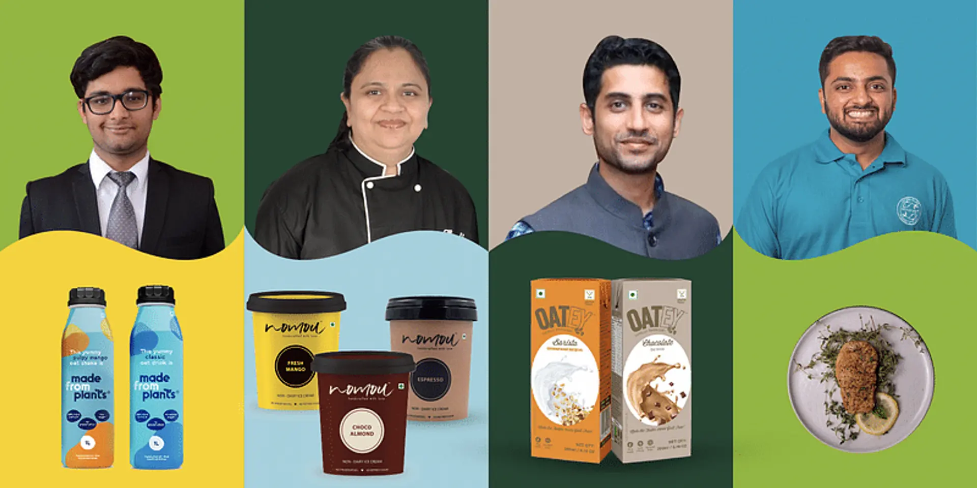 Innovation for a kinder future: 4 vegan start-ups join the plant-based food revolution