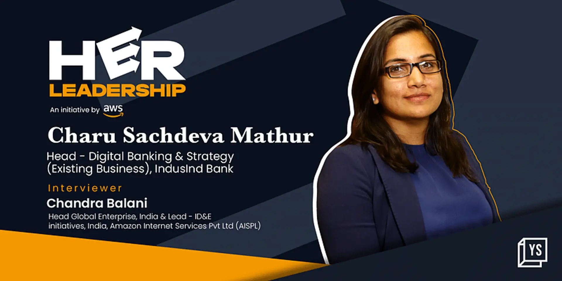 Courage and integrity are at the core of leadership for Charu Sachdeva Mathur of IndusInd Bank